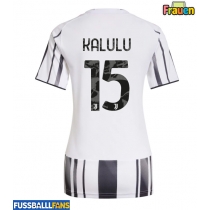 Juventus Pierre Kalulu #15 Heimtrikot Frauen 2025-26 Kurzarm